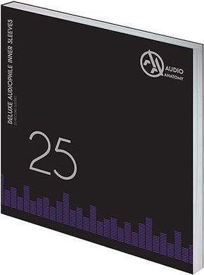 Внутрішні конверти для LP 25 X 12" Deluxe Audiophile Antistatic Inner Sleeves Black