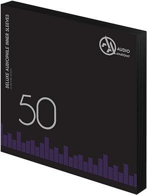 Внутрішні конверти для LP 50 X 12" DELUXE AUDIOPHILE ANTISTATIC INNER SLEEVES White