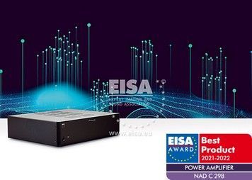 NAD C 298 Стереопідсилювач потужності, Чорний