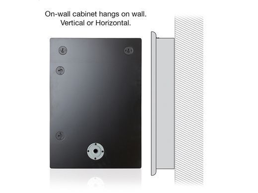 Soundframe 1 On Wall Black