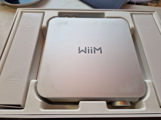 Підсилювач зі стрімером Wiim Amp Silver