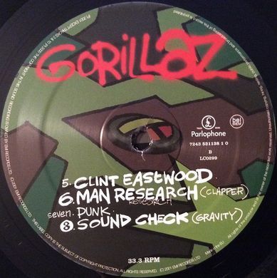 LP2 Gorillaz: Gorillaz