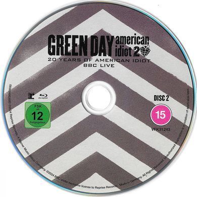 Бокс-сет 4CD+2BRD Green Day : American Idiot
