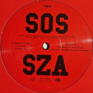 Вінілова платівка LP2 Sza: Sos
