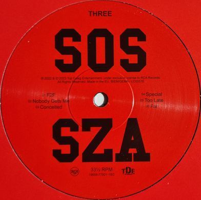 Вінілова платівка LP2 Sza: Sos