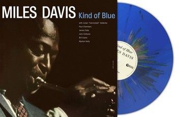 Вінілова платівка LP Miles Davis Kind of Blue (LP, Album, Blue Multicoloured Splatter Vinyl)