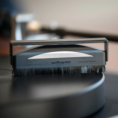 Щітка для вінілу Silver Anti-Static Record Brush