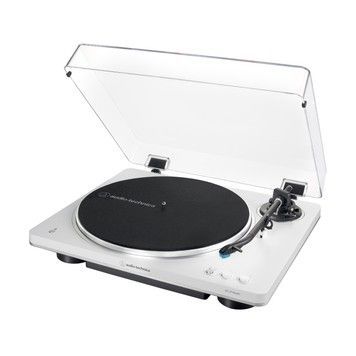 Програвач вінілу AT-LP70XBT White/Silver
