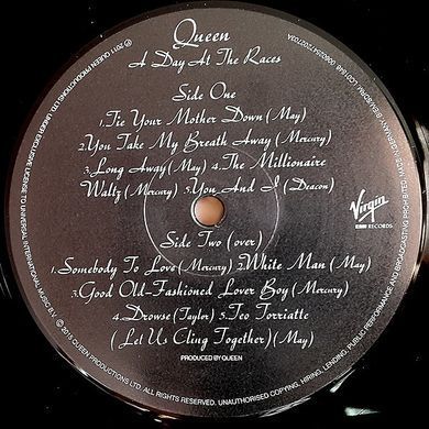 Вінілова платівка LP Queen &ndash; A Day At The Races -HQ-