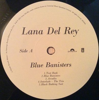 LP2 Lana Del Rey: Blue Banisters